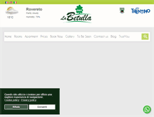 Tablet Screenshot of la-betulla.com